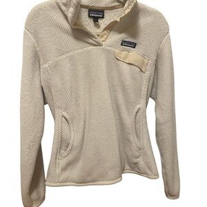 Patagonia Cream Pullover Fleece